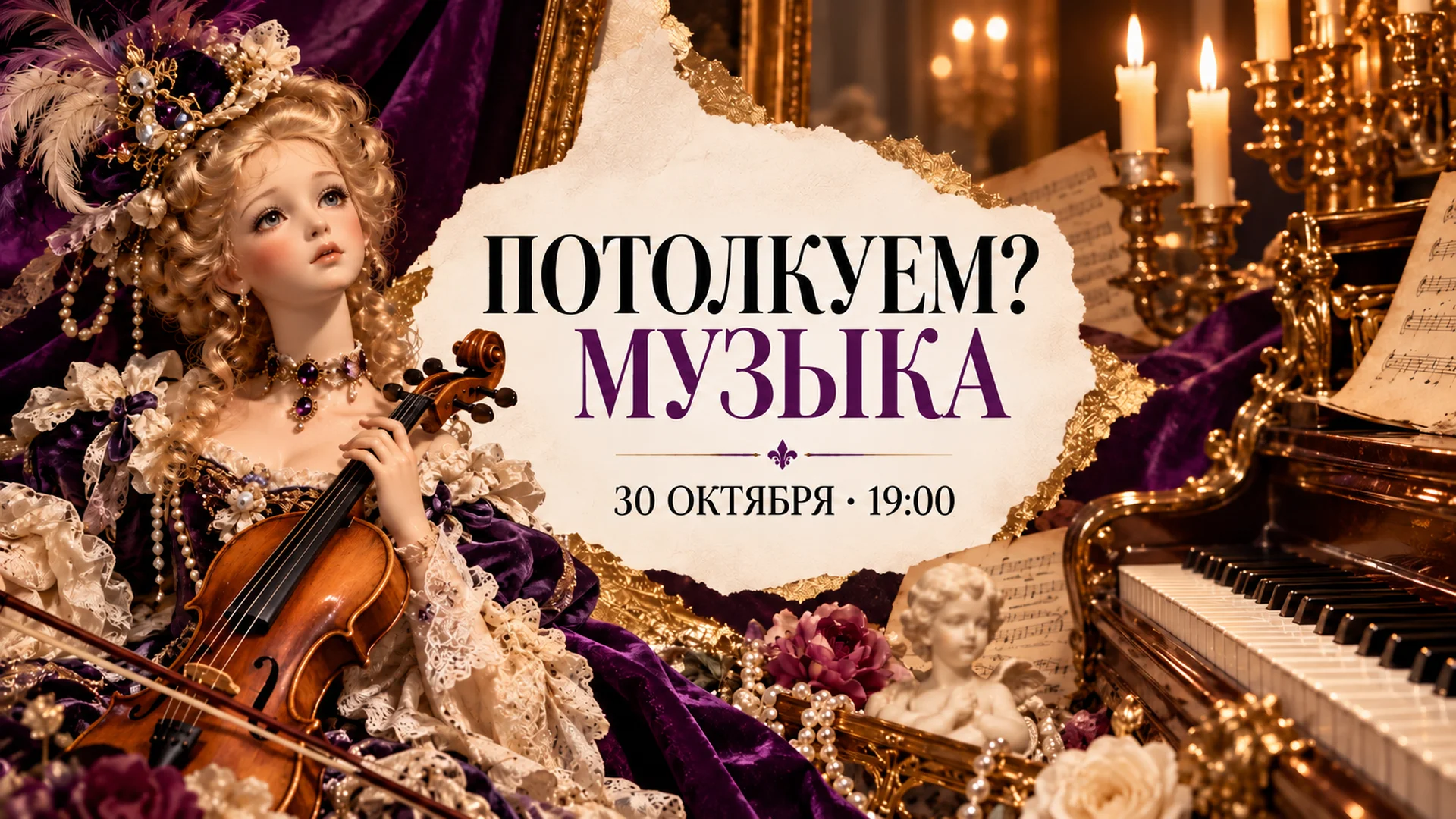 Интеллектуальная игра «Потолкуем? Музыка»